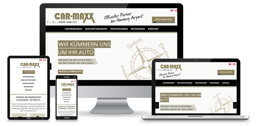 CarMaxx - Responsive Website